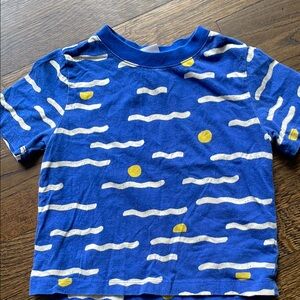 Blue and Yellow Kids Shirt